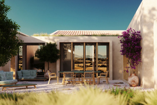 Terraza atractiva