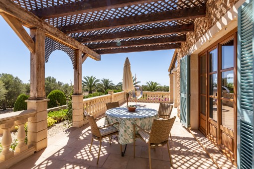 Terraza de la cocina