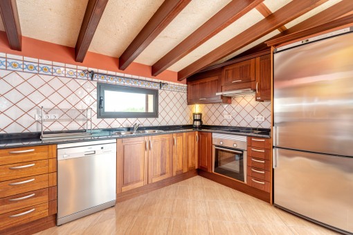 Cocina completamente equipada
