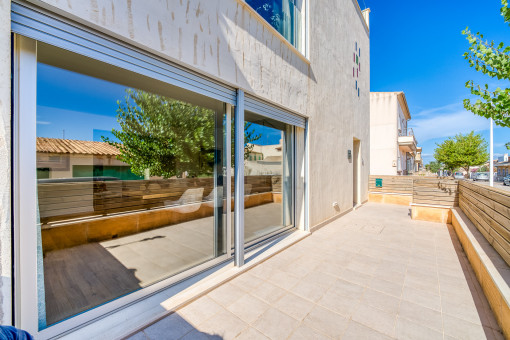 Terraza planta baja