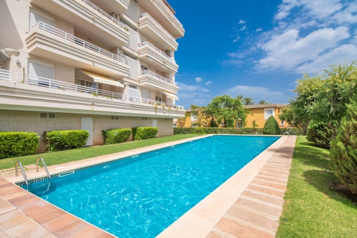 Vista exterior del complejo residencial