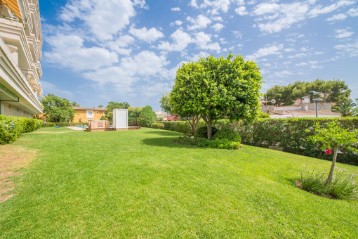 Jardín grande
