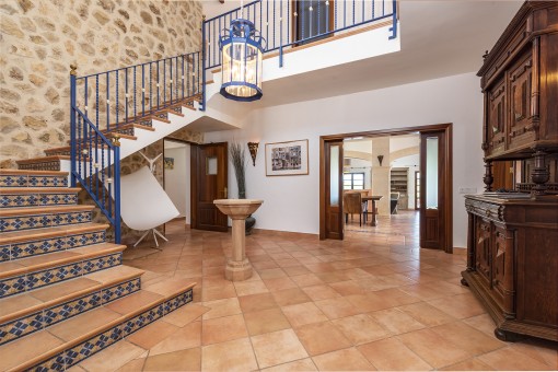 Entrada de la finca
