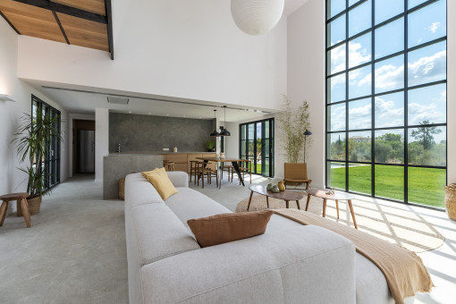 Exclusiva finca de nueva construcción con vistas a la Sierra de Tramontana en Santa María