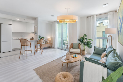 Salón en estilo moderno