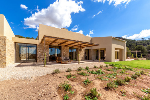 Finca de nueva construcción con piscina en Manacor