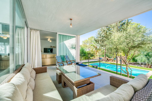 Terraza de lounge