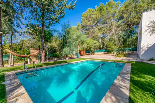 Área de piscina