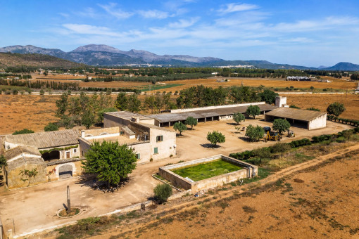 Possessió histórica con 45 hectáreas de terreno cerca de Muro, Mallorca