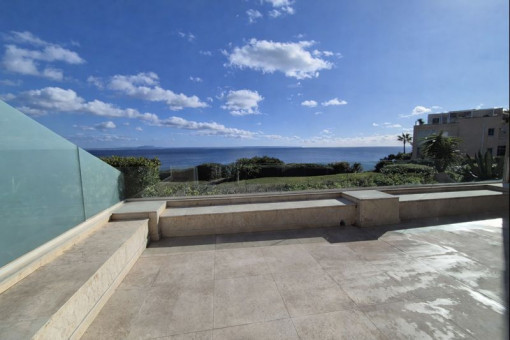 Terrassa con vistas al mar