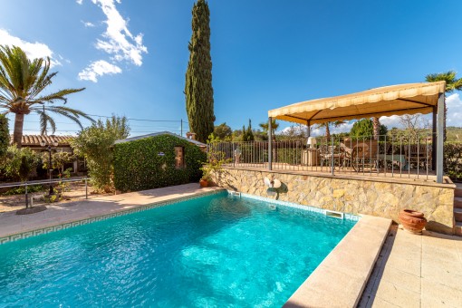 Área de piscina