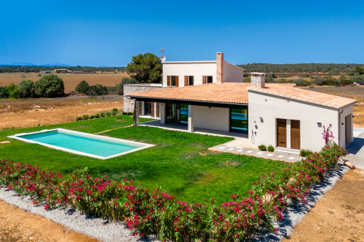 Vista a la finca