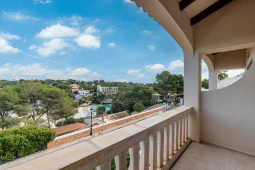 Vista desde el balcón