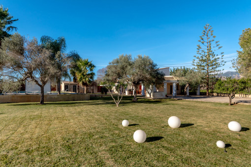 Jardín grande