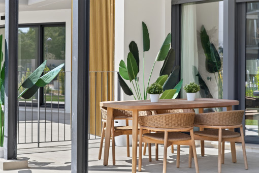 Terraza amplia