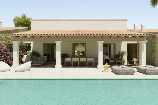 Área de piscina
