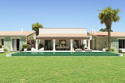 Área de piscina