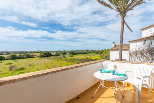 Terraza con vistas