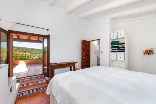 Dormitorio principal en la primera planta