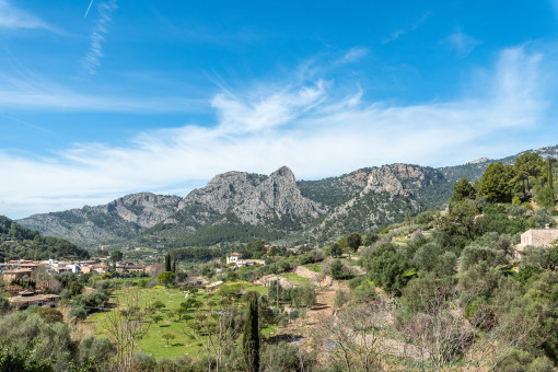 Vistas idílicas al paisaje