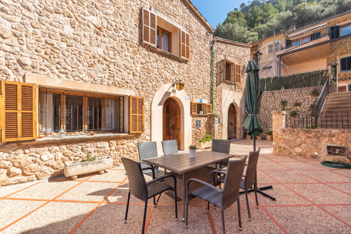 Terraza soleada