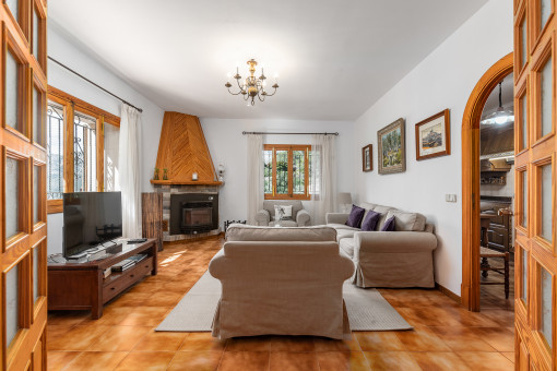 Salón acogedor