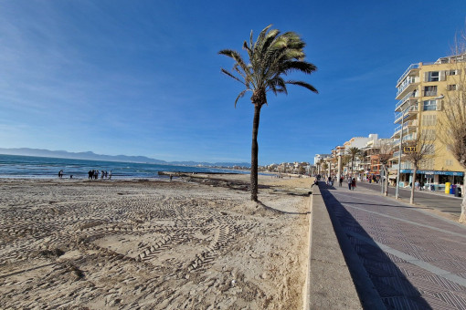 Vista a la playa