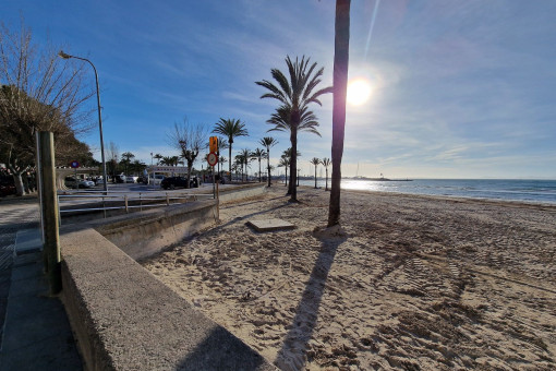 Vista a la playa