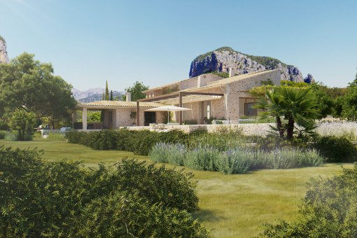 Lujosa villa de nueva construcción en Alaró - relax en un ambiente idílico