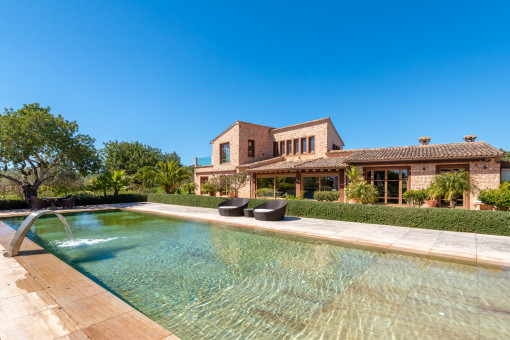 Fachada de la casa