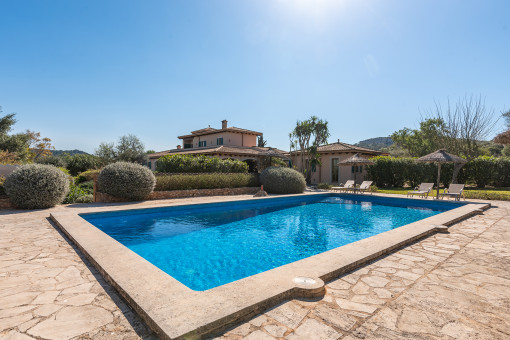 Área de piscina