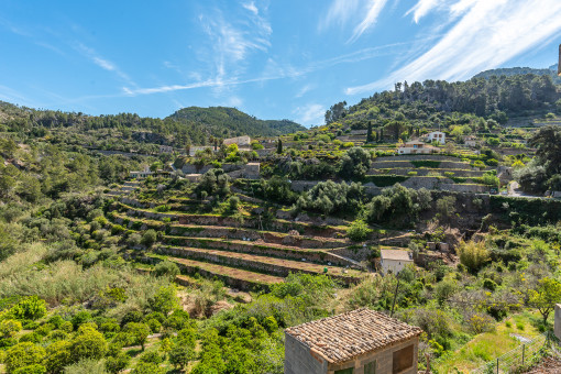 Vistas a las montañas