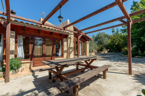 Comedor y terraza