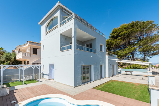 Vista del chalet