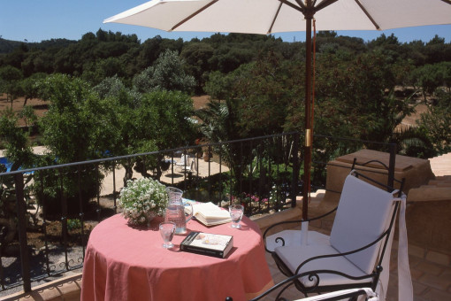 Terraza de una de las 5 habitaciones