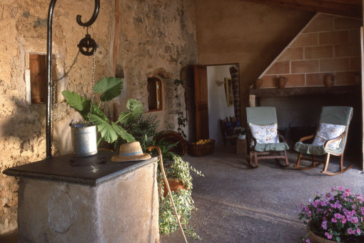 Terraza cubierta