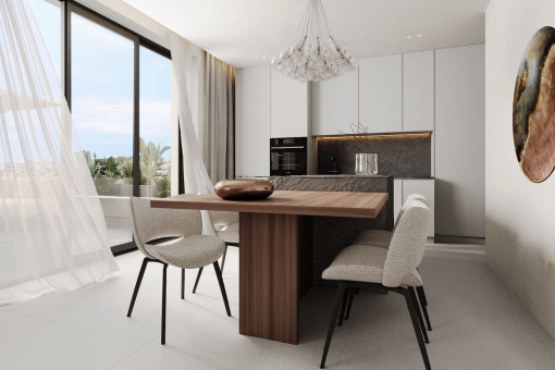 Cocina y comedor