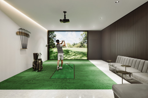 Simulador de golf