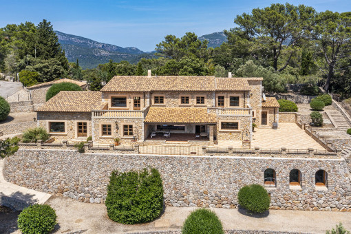 Vista exterior de la finca