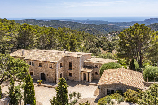 Vista exterior de la finca