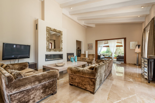Lujosa sala de estar
