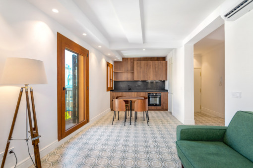 Magnífico piso de estilo mediterráneo con terraza privada en la azotea en el Casco Antiguo de Palma