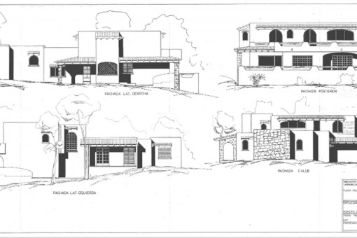 Plano fachada