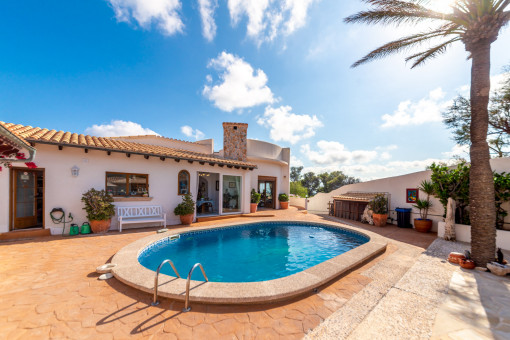 Zona de piscina