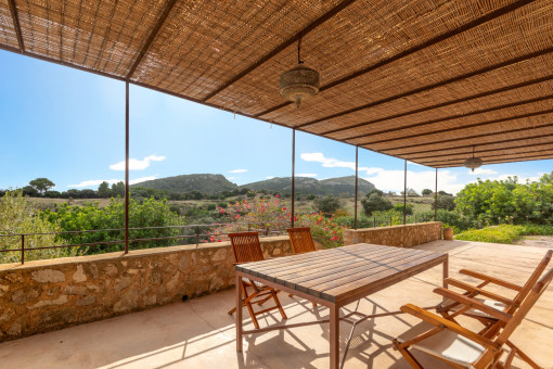 Terraza con vistas