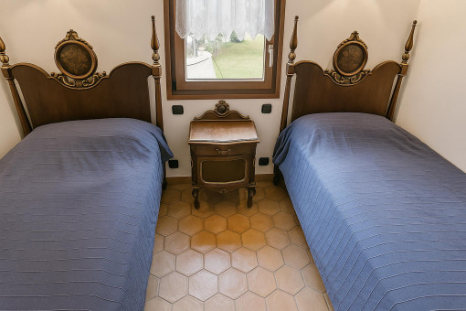 Zona de descanso de la casa de invitados