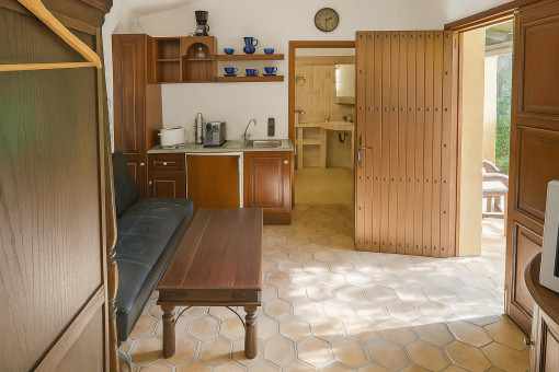 Casa de invitados con cocina americana