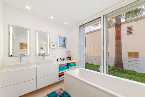 Baño con bañera