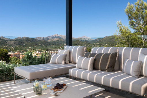 Gran terraza con vistas