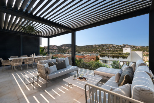 Gran terraza con vistas